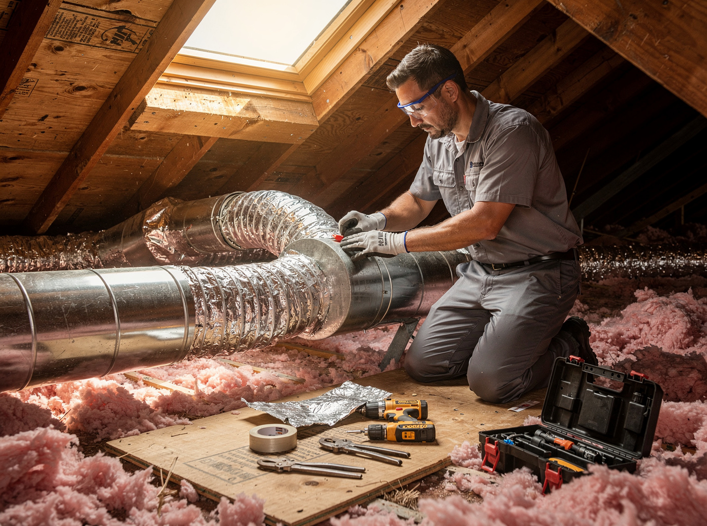 Ductwork Repair and Replacement in Sacramento 95828, CA